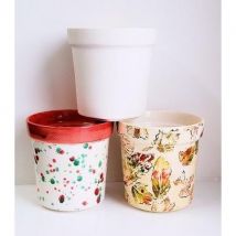Traditional Flower Pot + Rim 15cm Box Quantity 8