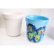 Traditional Flower Pot + Rim 21cm Box Quantity 2