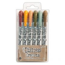Tim Holtz - Distress Crayons Set 10