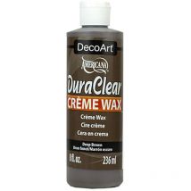 DecoArt Deep Brown Creme Wax 8oz