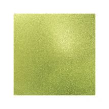 Glitter Cardstock - Pistachio Sold in Packs of 10 Sheets
