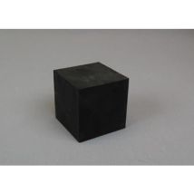 Black Rubber Block 5 x 5 x 5cm