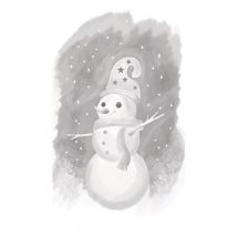 Whimsical Snowman