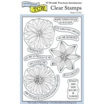 Precious Sentiments 4x6 Stamp Set