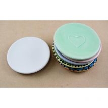 Coupe Plates – Bisque Blanks 13 cm – Box of 12