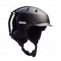 Bern Hendrix MIPS Carbon Winter Helmet - Matte Black Hatstyle