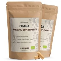 Chaga Capsules 500 mg Biologisch