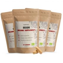 Reishi Capsules 500 mg Biologisch