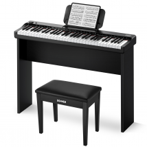 Donner DK-10S Elektronisches Keyboard - Keyboard + Klavierhocker