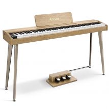 Donner DDP-60 Digitalpiano - Helle Holzfarbe / Piano