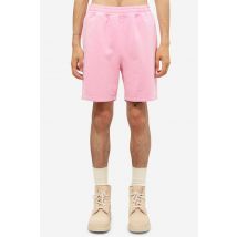 Shorts STOCK LOGO in cotone rosa
