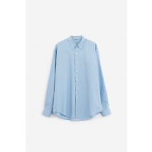 Camicia in cotone azzurro