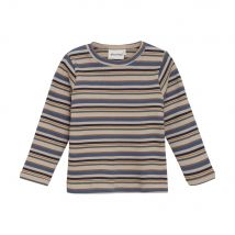 Minymo Geribd T-shirt Lange Mouwen Met Strepen