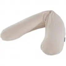 Theraline Voeding- En Zwangerschapskussen Met Zandfijne Microparels & Wasbare Hoes – Original Bamboe – Nude