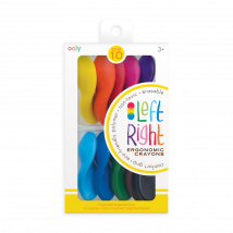 Ooly Left Right Crayons - Kleurkrijtjes Met Juiste Grip