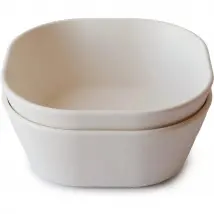 Mushie Kommen Set Vierkant Ivory