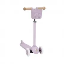 Banwood Eco Scooter Step - Met Mandje - Lavender