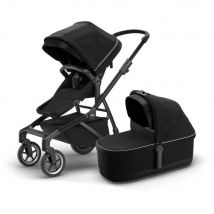 Thule Sleek Kinderwagen + WIEG - Midnight Black / Black