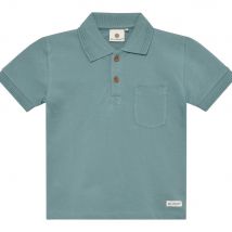 En Fant Polo Korte Mouw Citadel Blauw