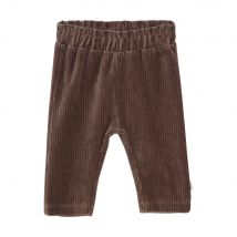 Minymo Velour Broek - Chocolate Chip