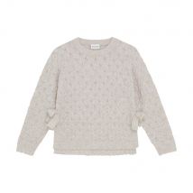 Minymo Gebreide Pullover- Smoke Gray