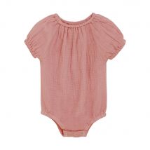 Huttelihut Mousseline Romper - Oud Roze