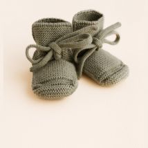 Hvid Original Booties 0-9m - Artichoke - 0-9m