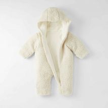 Cloby Teddypakje / Teddy Suit - Off-White - 3-6 maanden