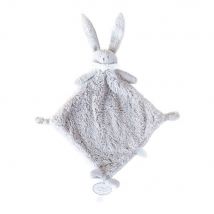 Dimpel Ella Doudou 35 Cm - Lichtgrijs | Zachte Knuffeldoek Dimpel