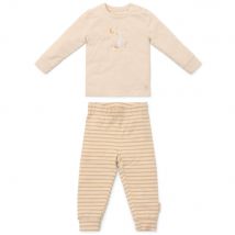Little Dutch Tweedelige Pyjama - Natural Stripes