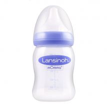 Lansinoh Babyfles 160ml – Met NaturalWave Speen trage Toevoer – Anti-Koliek & BPA-vrij