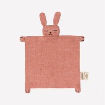 Main Sauvage Knuffeldoek - Bunny - Rose