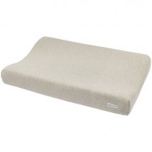 Meyco Hoes voor Aankleedkussen/Waskussen 50x70cm - knit basic sand melange
