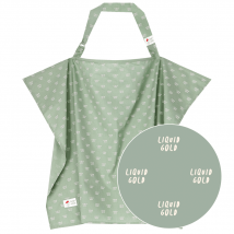 Baby On The Move Nursing Cocoon Borstvoedingsdoek – Liquid Gold – 100% Pima Katoen – Met Opberg- en Waszakje