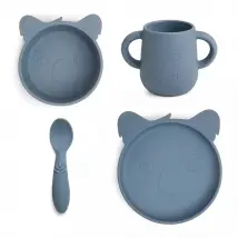 Nuuroo Siliconen Eetset Koala - Bering Sea - 4 Pack | Kinderservies