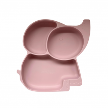 Mabebi Pinnawala Verdeelbord Met Zuignap - Roze