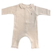 Poetree Kids Olivia Babypakje Rib - Sand - Maat 68
