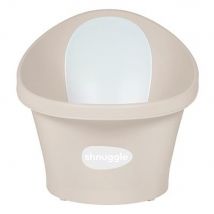 Shnuggle Babybad – Taupe | Ergonomisch Badje voor Pasgeborenen tot 12 Maanden