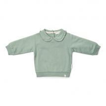Little Dutch Sweater Met Kraagje - Garden Green