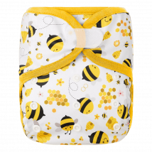 Happy Bear Wasbare Luierbroekje / Diaper Cover - Bees