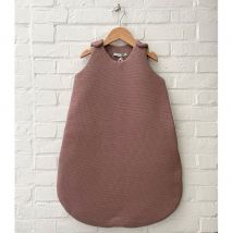 Slaapzak Tussenseizoen In  Katoen ''Nid D''Abeille'' Kleur Prune - 65 cm