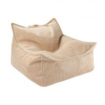 WigiWama Beanbag Chair zitzak - Brown Sugar