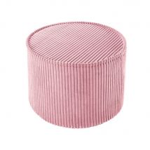 Wigiwama Ronde Poef - Pink Mousse