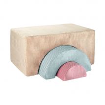 Wigiwama Speelkussenset Brown Sugar Rainbow