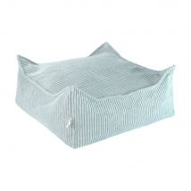 Wigiwama Vierkante Poef - Peppermint Green Square Ottoman