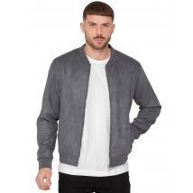 Enzo Milano | Mens Suede Bomber Jacket
