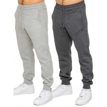 Kruze | Mens Fleece Joggers 2 Pack