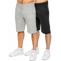 Kruze | Mens 2 Pack Fleece Shorts