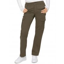 Enzo | Womens Stretch Cargo Jeans