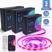 Lideka® - LED strip 50 Meter - Pakket Van 20 + 20 + 10 Meter - RGB
